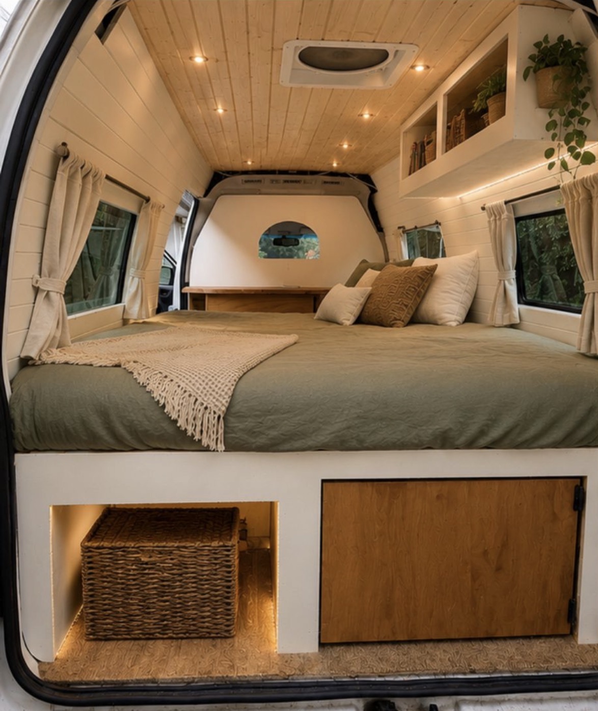 Jorge — Toyota Hiace Commuter cosy interior